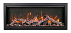Amantii Symetry Smart XT Extra Tall Modern Style Electric Fireplace -Vent Free Indoor/Outdoor Fireplace- 7 Sizes - SYM-XT