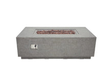 Load image into Gallery viewer, Elementi Andes Propane Gas Gray Fire Pit/ Table w/ Internal Propane Tank Holder- OFG309-LP