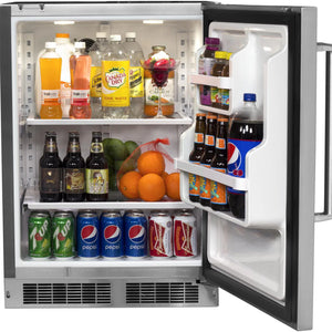 Fire Magic-Stainless Steel Outdoor Rated Refrigerator w/Premium Door   3589