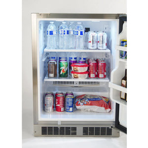 Fire Magic-Stainless Steel Outdoor Rated Refrigerator w/Premium Door   3589