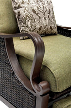 Load image into Gallery viewer, Hanover -Ventura Luxury Outdoor Recliner with Pillow, All-weather, Resin Weave VENTURAREC