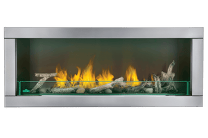 Napoleon Galaxy Outdoor 48 Inch Gas Fireplace- LED Lights + Electronic Ignition   GSS48E