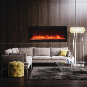 Remii by Amantii Extra Tall Electric Fireplace- Vent Free Indoor/Outdoor Fireplace 3 Sizes 1027-XT