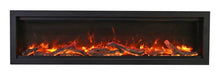 Load image into Gallery viewer, Remii Clean-Face Smart Modern Style Electric Fireplace with Black Steel Surround- Vent Free Indoor/Outdoor Fireplace 7 Sizes WM