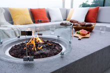 Load image into Gallery viewer, Elementi Metropolis Gas Concrete Fire Table- Grey- Contemporary OFG104