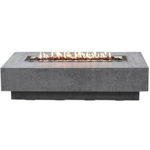 Load image into Gallery viewer, Elementi Hampton Gas Concrete Fire Table- Grey- Contemporary OFG139