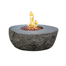 Load image into Gallery viewer, Elementi Boulder Gas Boulder/Natural Look Round Concrete Fire Table- OFG110