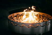 Load image into Gallery viewer, Fire Pit Art - Gas and Wood Fire Pit- Fire Surfer