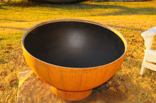 Load image into Gallery viewer, Fire Pit Art - Gas and Wood Fire Pit- Crater