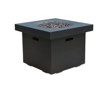 Load image into Gallery viewer, Modeno by Elementi - Burlington Gas Square Concrete Fire Pit/Table-Tall OFG303