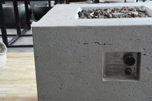 Load image into Gallery viewer, Modeno by Elementi - Ellington Gas Square Concrete Fire Pit/Table-Tall OFG302