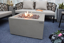Load image into Gallery viewer, Modeno by Elementi - Ridgefield Square Concrete Fire Pit/Table Grey Modern OFG150