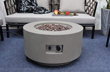 Load image into Gallery viewer, Modeno by Elementi-Waterford Concrete Fire Pit/Table Grey Modern OFG152