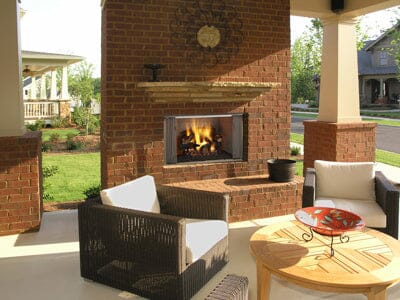 Majestic Villawood Outdoor Wood Burning Fireplace -ODVILLA-36 2 Sizes
