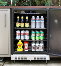 Load image into Gallery viewer, Sole Gourmet 24 Inch Outdoor Under Counter Refrigerator  OR2401