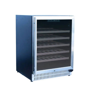 Summerset Grills -Stainless Steel 24" Deluxe Outdoor Rated Wine Cooler SSRFR-24W