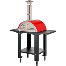 Load image into Gallery viewer, WPPO Karma 25 inch Colored Or Black Wood Fired Ovens With Cart