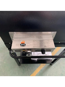 WPPO Hybrid Duel Fueled 25-inch Pizza Oven w/ Cart WKE-04WG