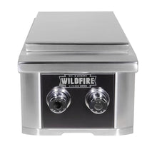 Load image into Gallery viewer, Wildfire Ranch Double Side Burner- Black Stainless Steel WF-DBLSBRN-RH