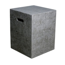 Load image into Gallery viewer, Elementi Square Tank Enclosure Textured Finish-2 Shades of Grey