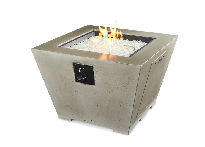 Outdoor GreatRoom Company Cove Square Fire Pit Bowl Modern CV-2424