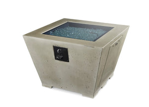 Outdoor GreatRoom Company Cove Square Fire Pit Bowl Modern CV-2424