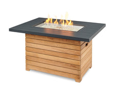 Load image into Gallery viewer, The Outdoor GreatRoom Company- Darien Teak Wood Fire Table-Coastal DAR-1224-EBG-K