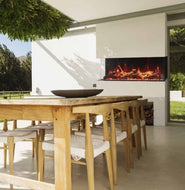 Amantii Tru View XL Deep Smart 3 Sided Indoor/Outdoor Electric Fireplace 4 Sizes TRU-VIEW XL DEEP