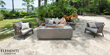 Load image into Gallery viewer, Elementi Andes Propane Gas Gray Fire Pit/ Table w/ Internal Propane Tank Holder- OFG309-LP