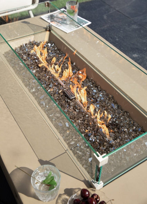 Elementi Plus Colorado Sandstone Fire Table- Contemporary OFG410SY