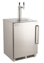 Load image into Gallery viewer, Fire Magic-Stainless Steel Outdoor Rated 24 inch Double Tap Kegerator 3594