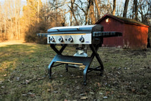Load image into Gallery viewer, Halo Elite 4B 8 Zone Outdoor Gas Griddle w/X-Cart     HZ-1001-XNA