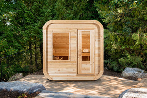 Dundalk Leisurecraft Canadian Timber Outdoor 2-4 Person Luna Sauna -CTC22LU