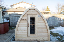 Load image into Gallery viewer, Dundalk Leisurecraft Canadian Timber MiniPod Outdoor Sauna 2-4 Person CTC77MW