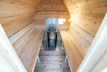 Load image into Gallery viewer, Dundalk Leisurecraft Canadian Timber MiniPod Outdoor Sauna 2-4 Person CTC77MW