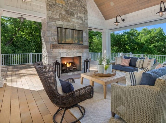 Majestic Vesper Gas Outdoor Fireplace 42 inch- 2 Sizes  VOFB42
