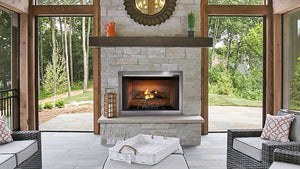 Majestic Vesper Gas Outdoor Fireplace 42 inch- 2 Sizes  VOFB42