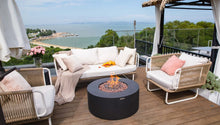 Load image into Gallery viewer, Modeno by Elementi - Venice Concrete Fire Pit/Table-Dark Grey Modern OFG113