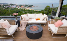 Load image into Gallery viewer, Modeno by Elementi - Venice Concrete Fire Pit/Table-Dark Grey Modern OFG113