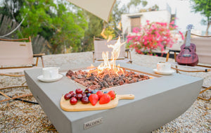 Modeno by Elementi Westport Concrete Fire Pit/Table-Modern OFG135