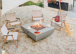 Modeno by Elementi Westport Concrete Fire Pit/Table-Modern OFG135