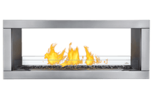 Load image into Gallery viewer, Napoleon Galaxy Outdoor See-Through 48 Inch Contemporary Gas Fireplace w/ LED Lights   GSS48STE