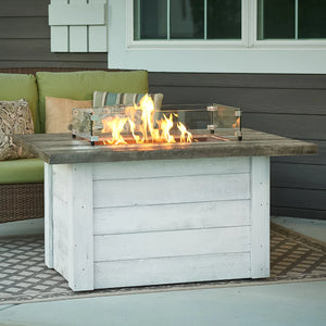 Outdoor GreatRoom Company Fire Table Alcott- Modern Farmhouse/Coastal Style ALC-1224
