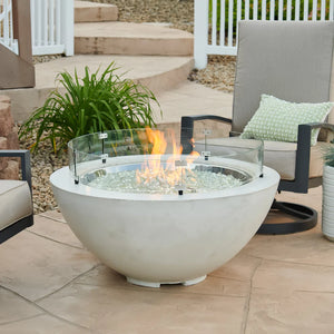 Outdoor GreatRoom Company Cove Fire Bowl 42 inch Diameter 3 Colors Modern CV-30