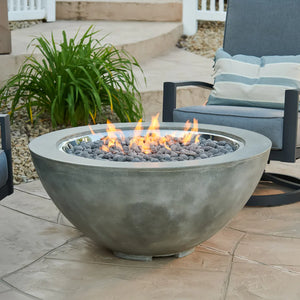 Outdoor GreatRoom Company Cove Fire Bowl 42 inch Diameter 3 Colors Modern CV-30