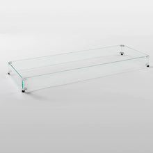Load image into Gallery viewer, The Outdoor Greatroom Company 12&quot; x 72&quot; Linear Glass Wind Guard GG-1272