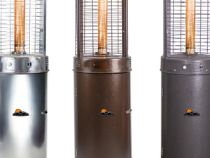 Paragon Outdoor Shine Round Flame Tower Portable Patio Heater - 3 Finishes Available   OH-M744