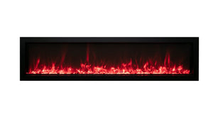 Remii by Amantii Extra Slim Electric Fireplace- Vent Free Indoor/Outdoor Fireplace 4 Sizes 1027-XS