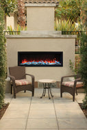 Remii by Amantii Extra Tall Electric Fireplace- Vent Free Indoor/Outdoor Fireplace 3 Sizes 1027-XT