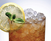 Load image into Gallery viewer, Scotsman Nugget Ice Maker up close in a glass of iced tea